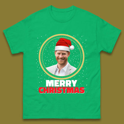 Prince Harry Christmas Mens T-Shirt