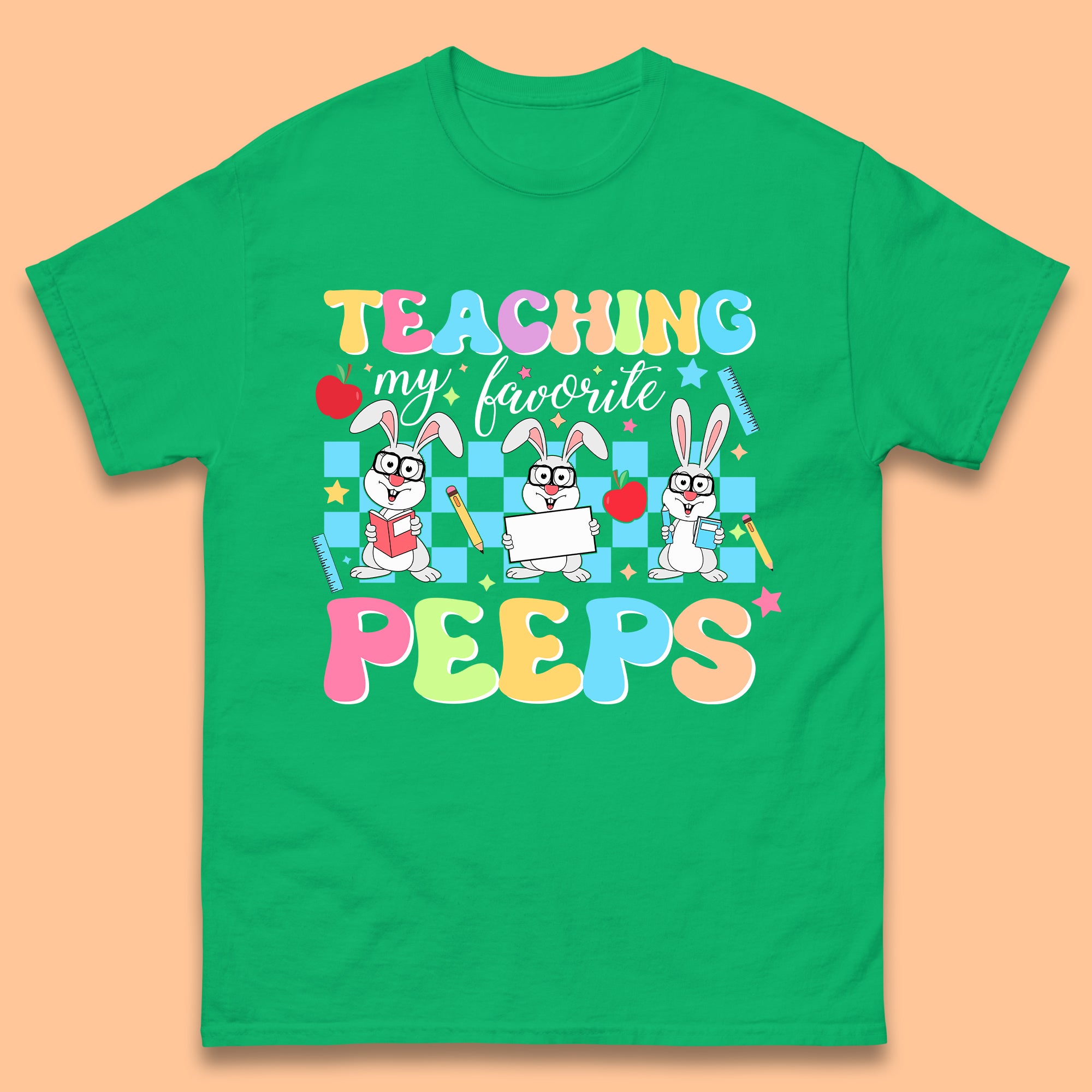 Teaching My Favourite Peeps Mens T-Shirt