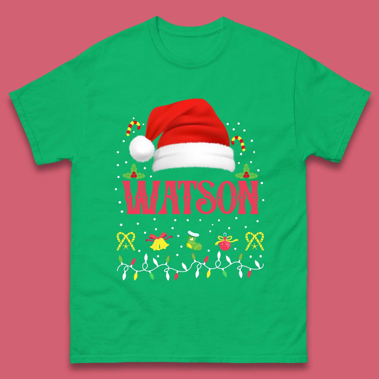 christmas santa claus hat t shirt