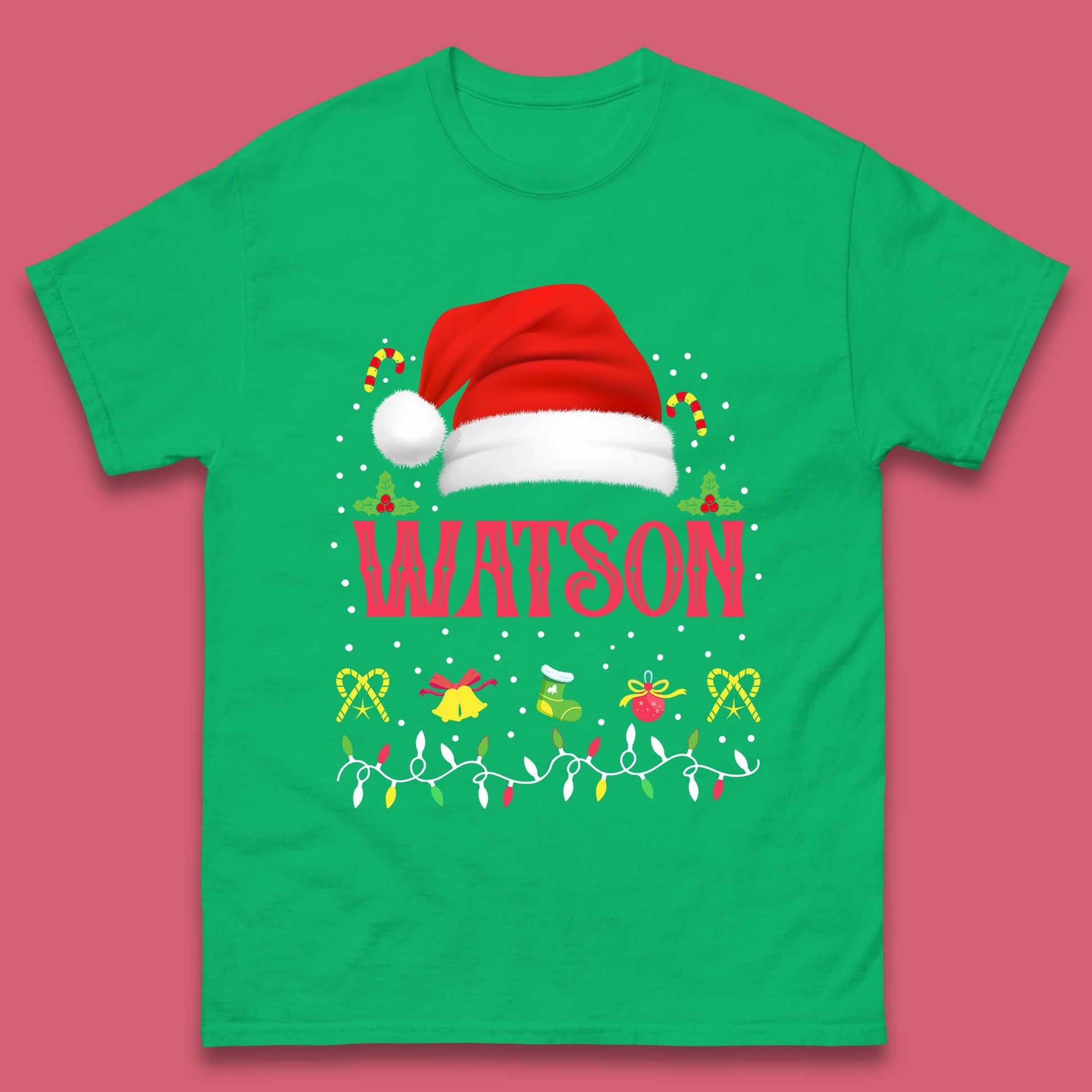 christmas santa claus hat t shirt