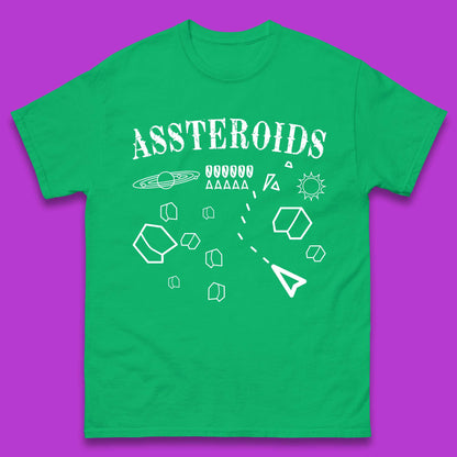 Assteroids Video Game Mens T-Shirt