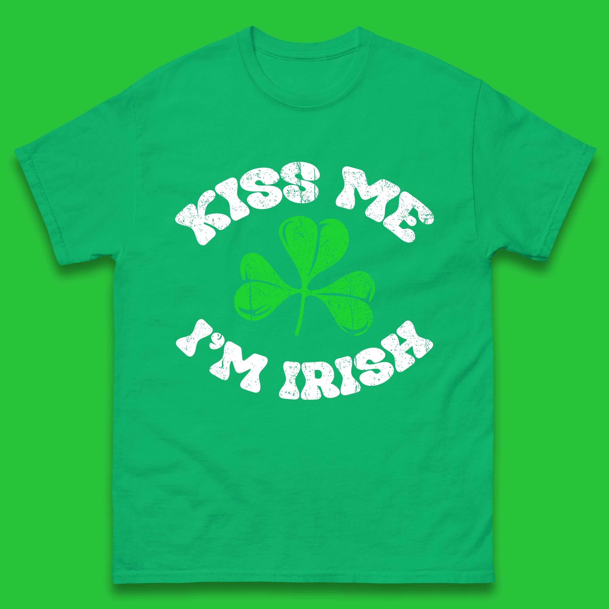 Kiss Me I'm Irish St. Patrick's Day Mens T-Shirt