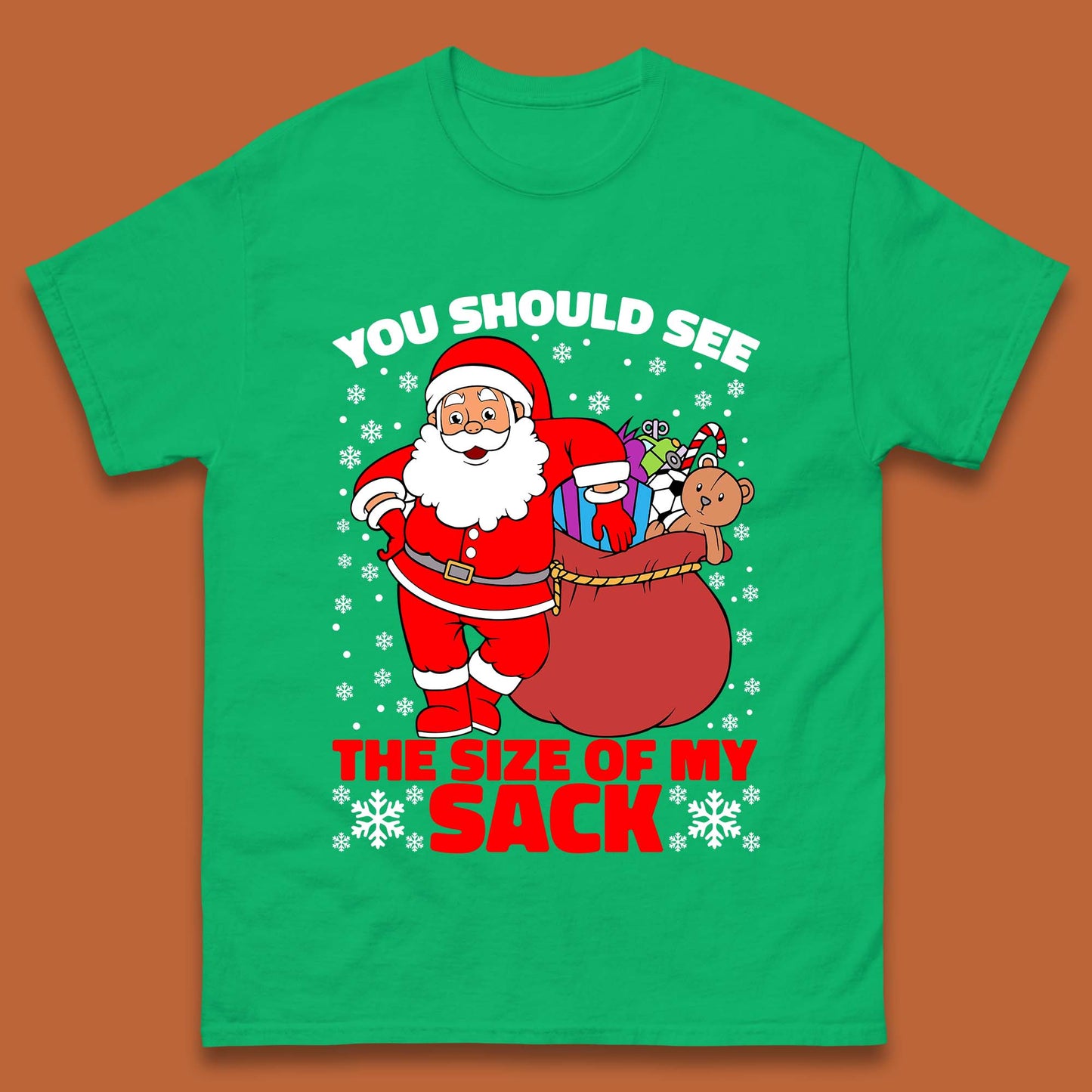 santa sack t shirt