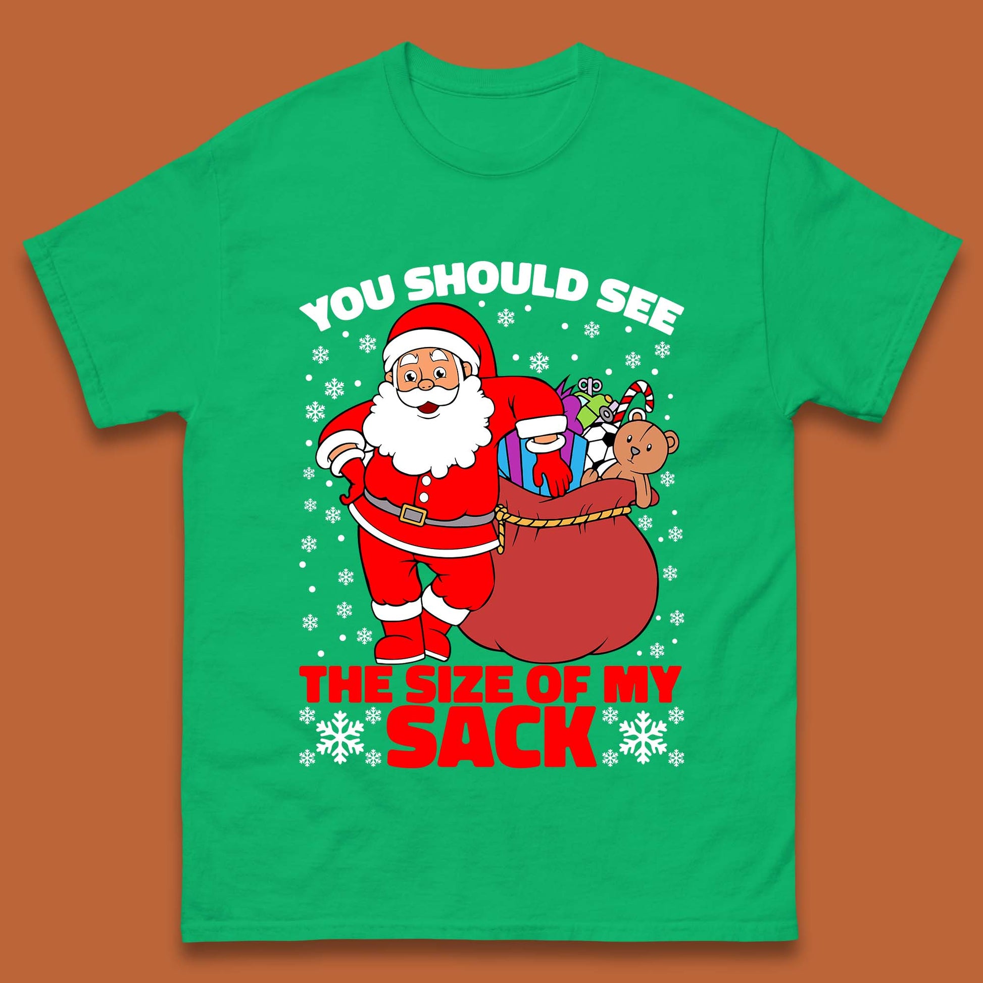 santa sack t shirt