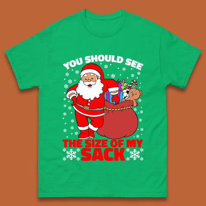 santa sack t shirt