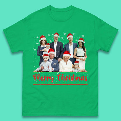 British Royal Family Succession Christmas Mens T-Shirt