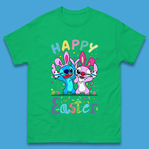 Happy Easter Stitch Mens T-Shirt