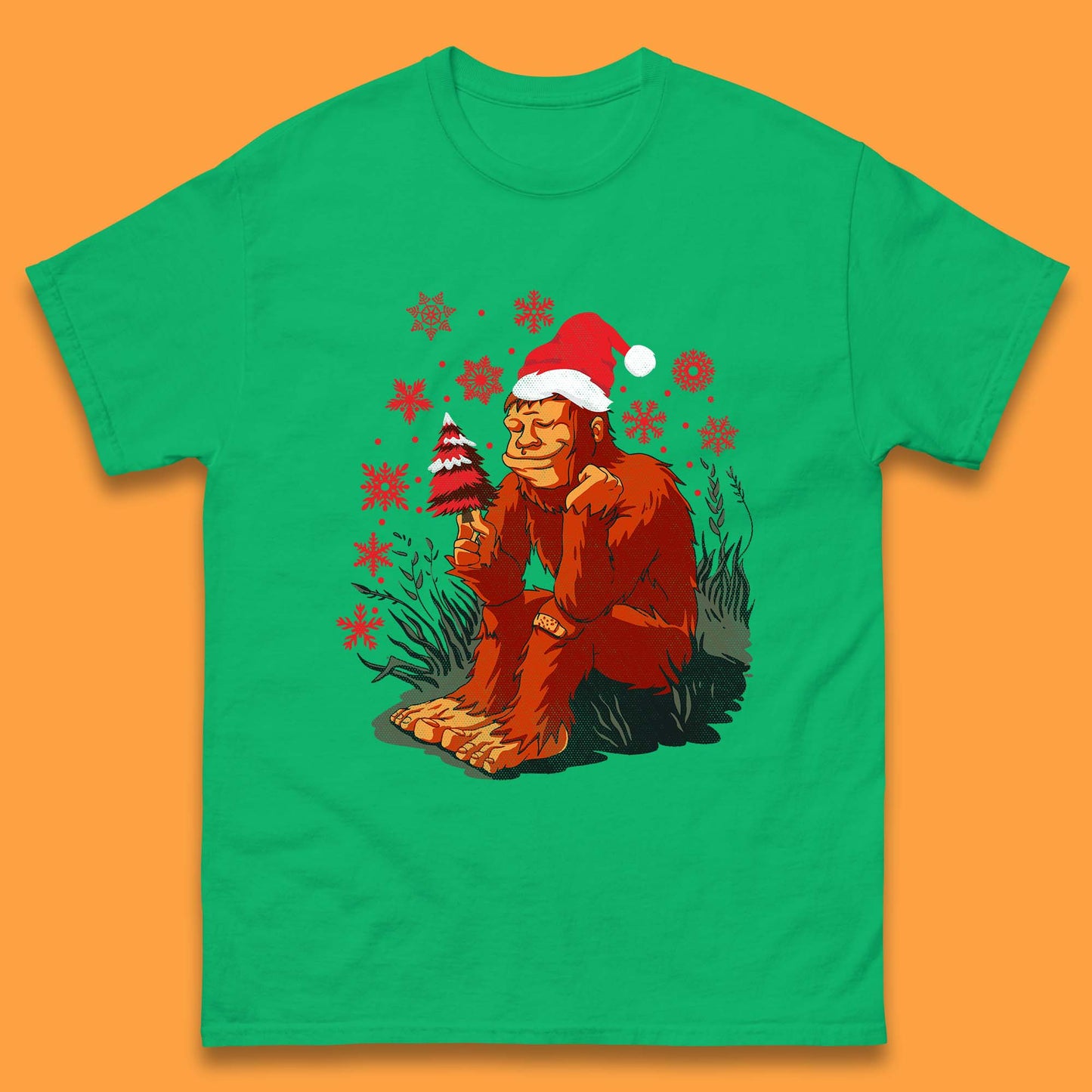 big foot christmas shirt