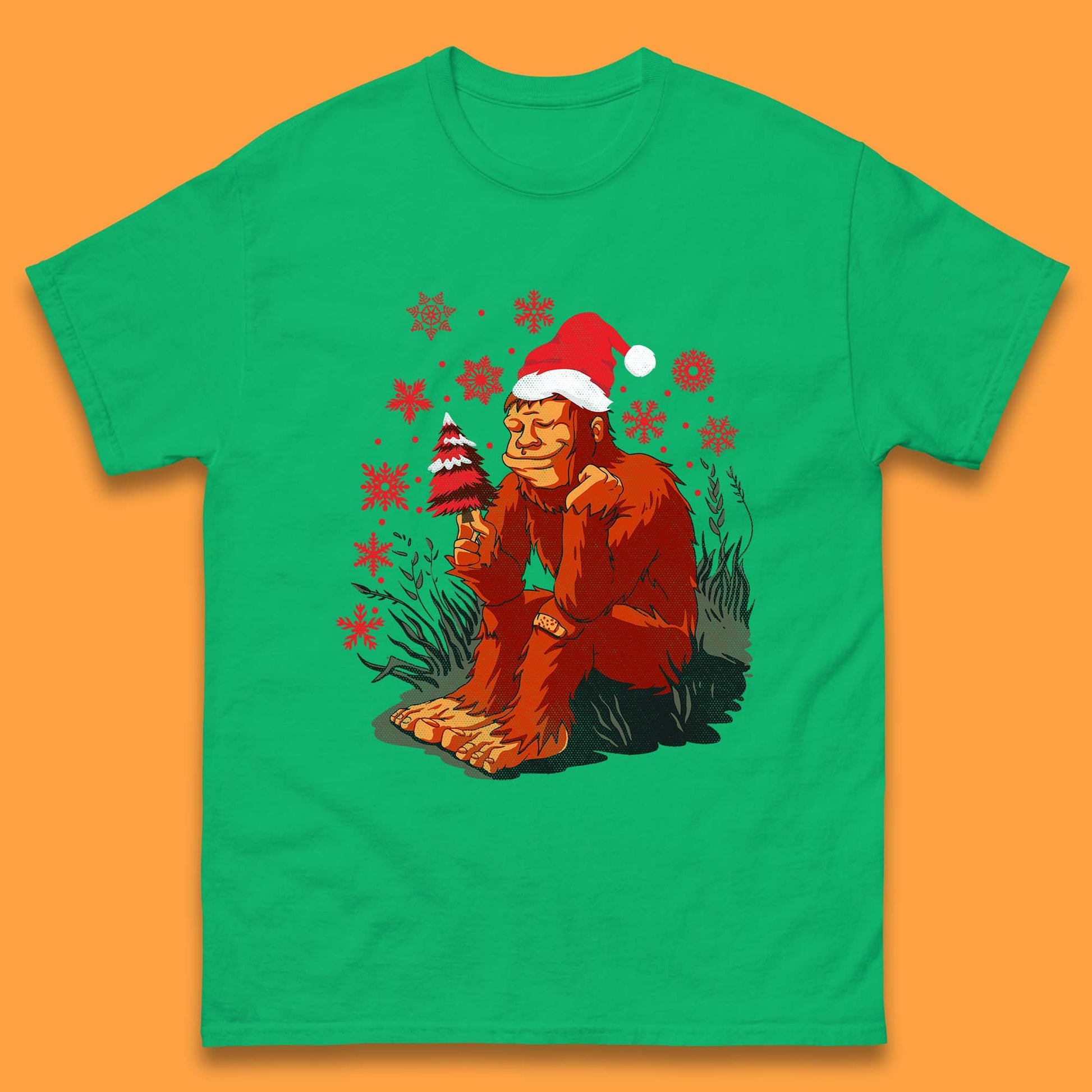 big foot christmas shirt