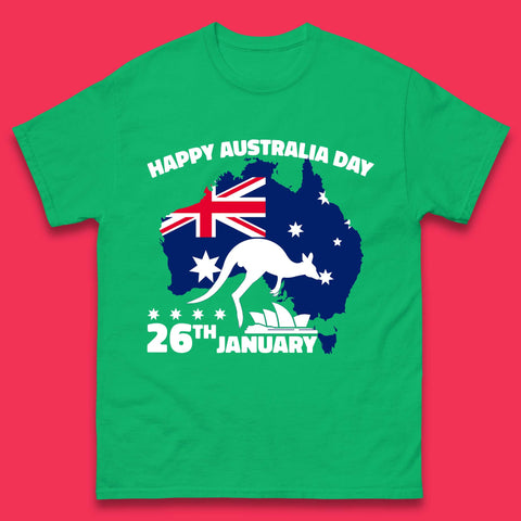 Happy Australia Day 26th January Mens T-Shirt