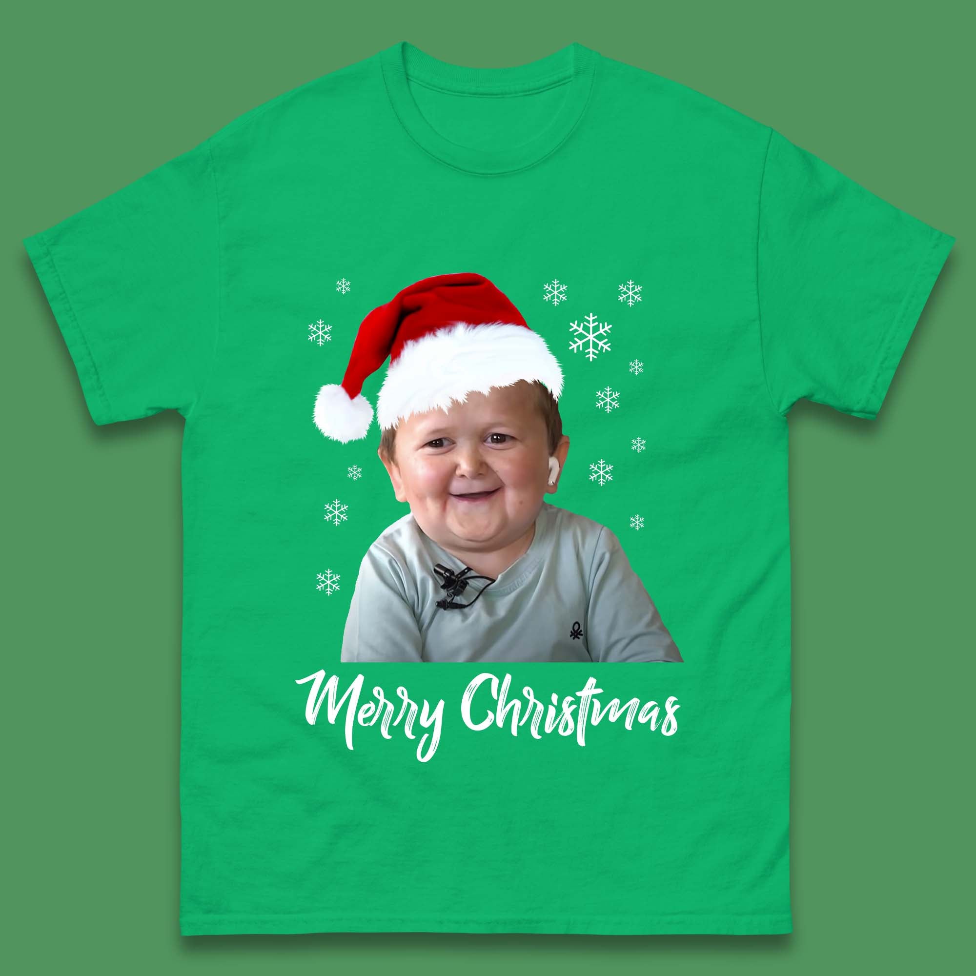 Santa Hasbulla Merry Christmas Mens T-Shirt