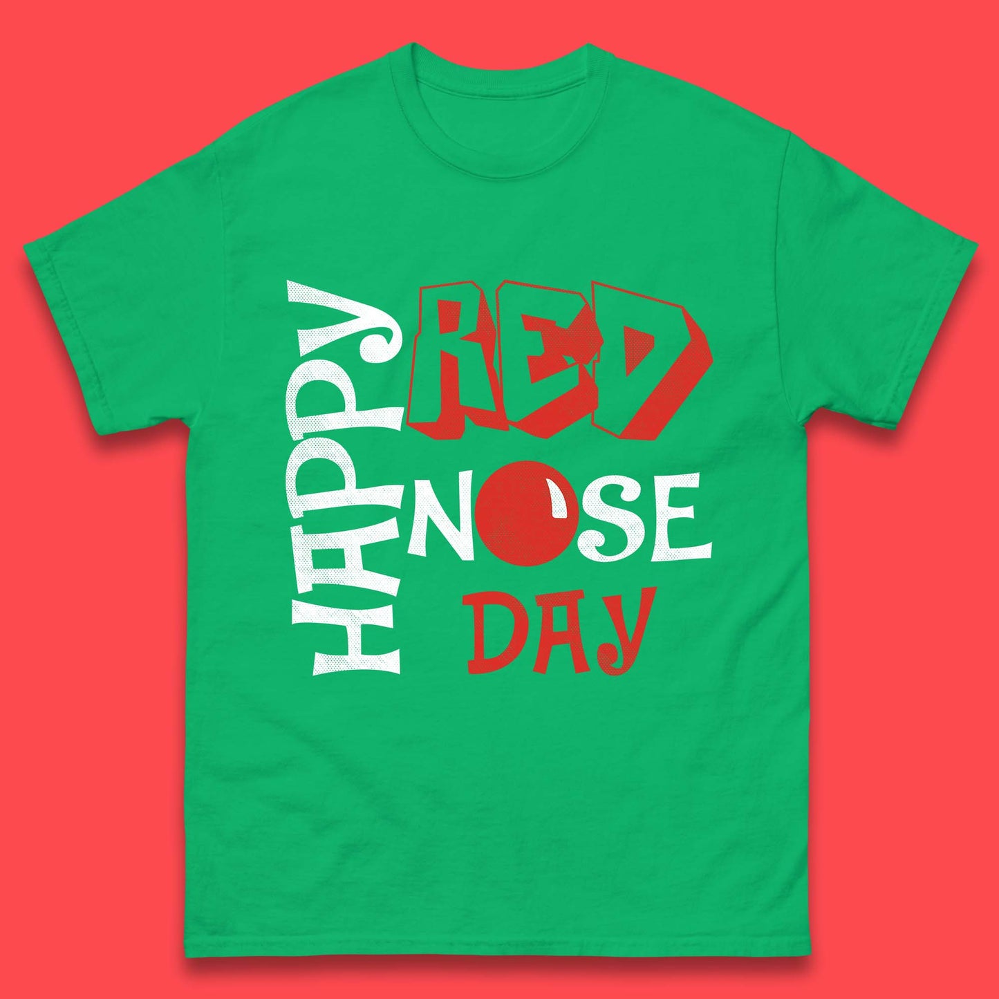 Happy Red Nose Day Mens T-Shirt