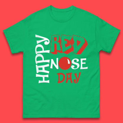 Happy Red Nose Day Mens T-Shirt
