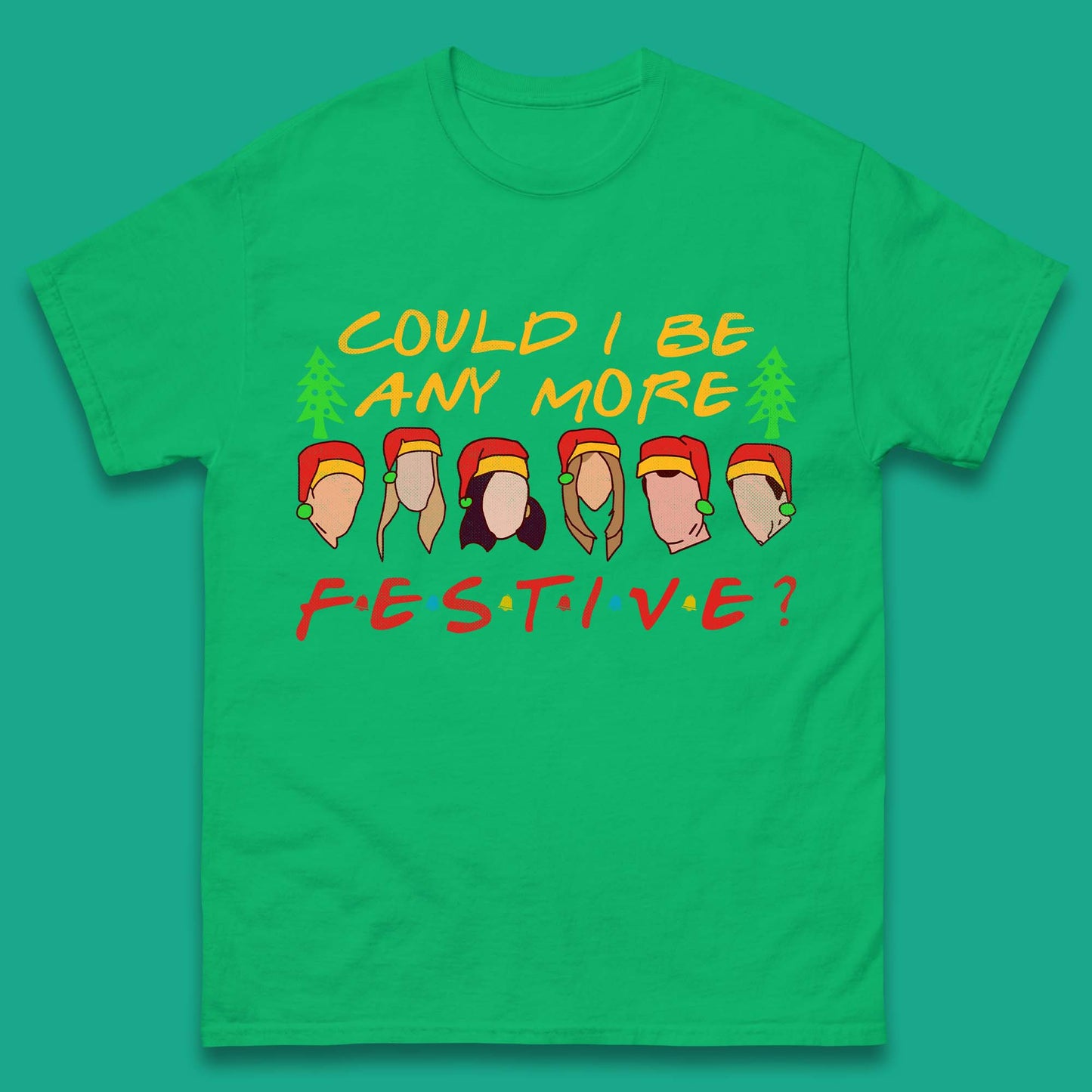 Friends Inspired Christmas Mens T-Shirt