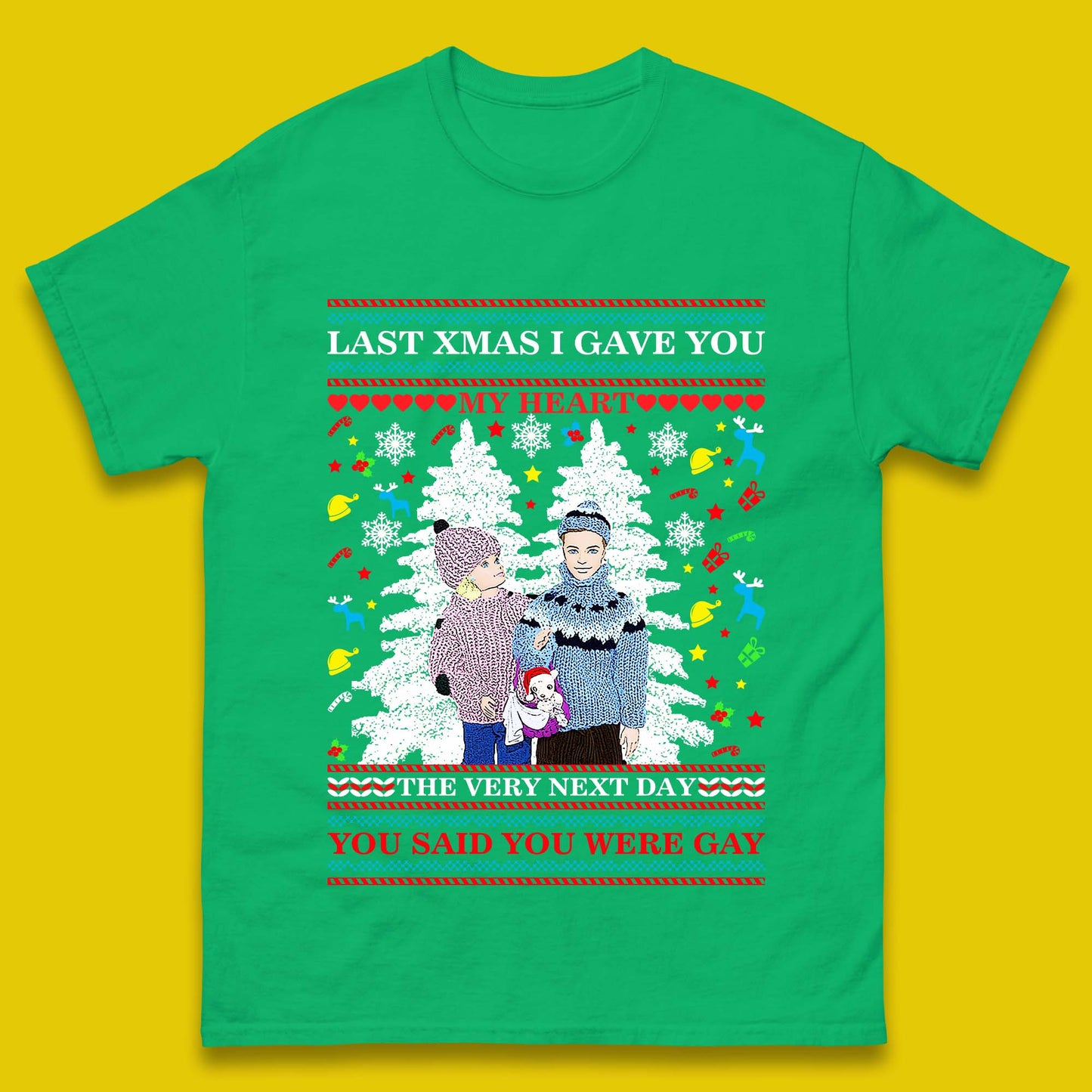 gay christmas t shirt