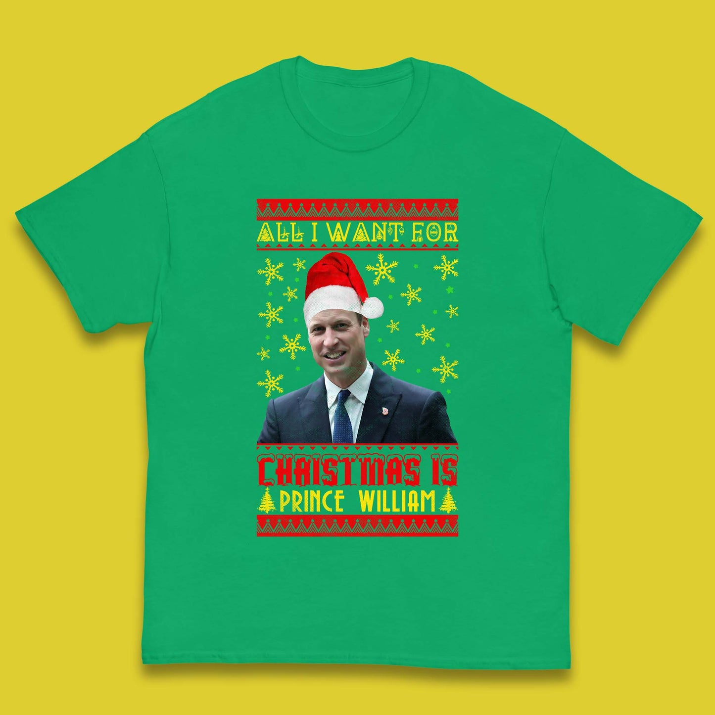 Want Prince William For Christmas Kids T-Shirt