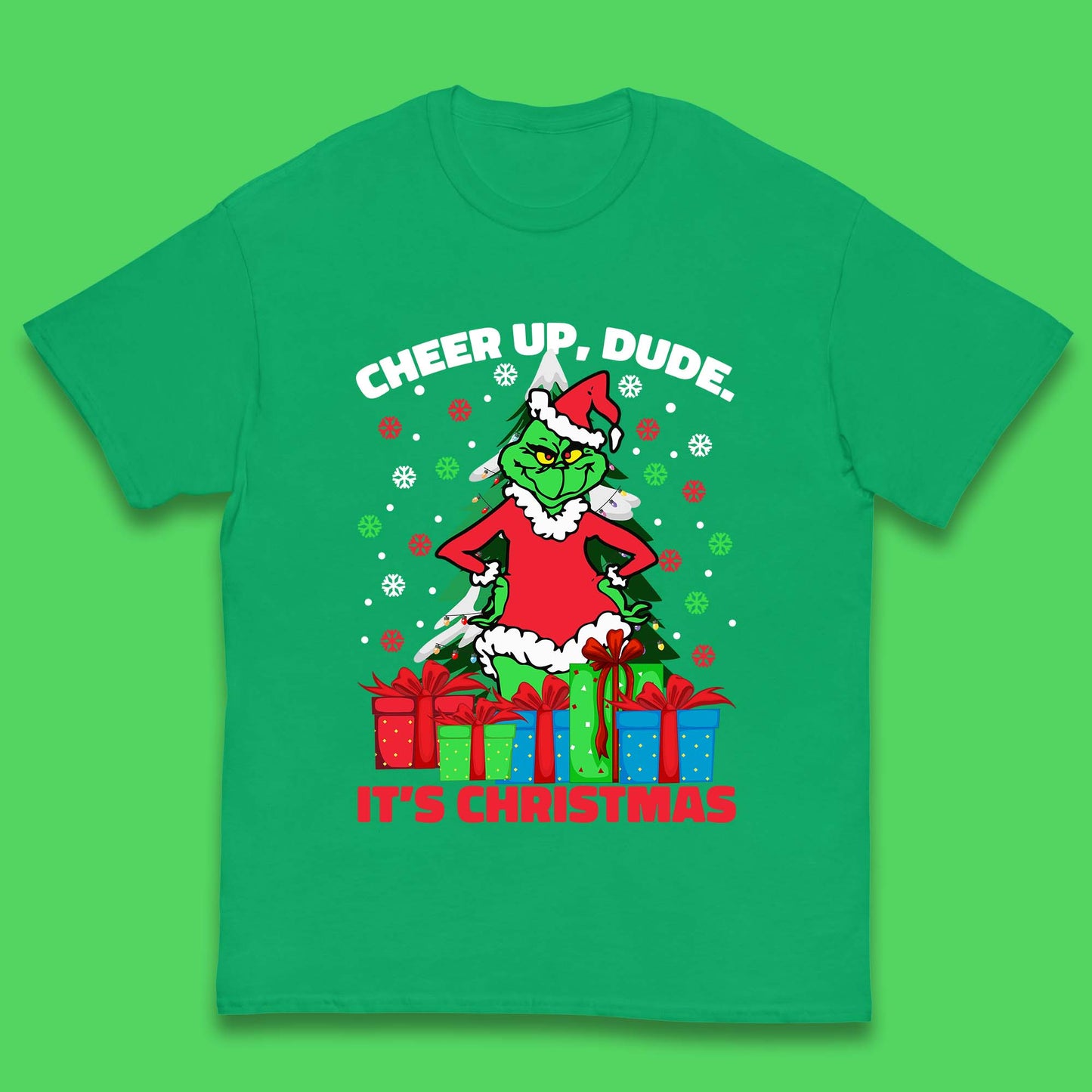 cheer up dude it's christmas t shirt