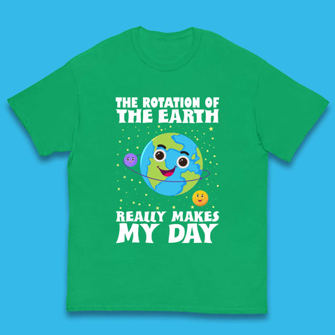 Rotation Of Earth Kids T-Shirt