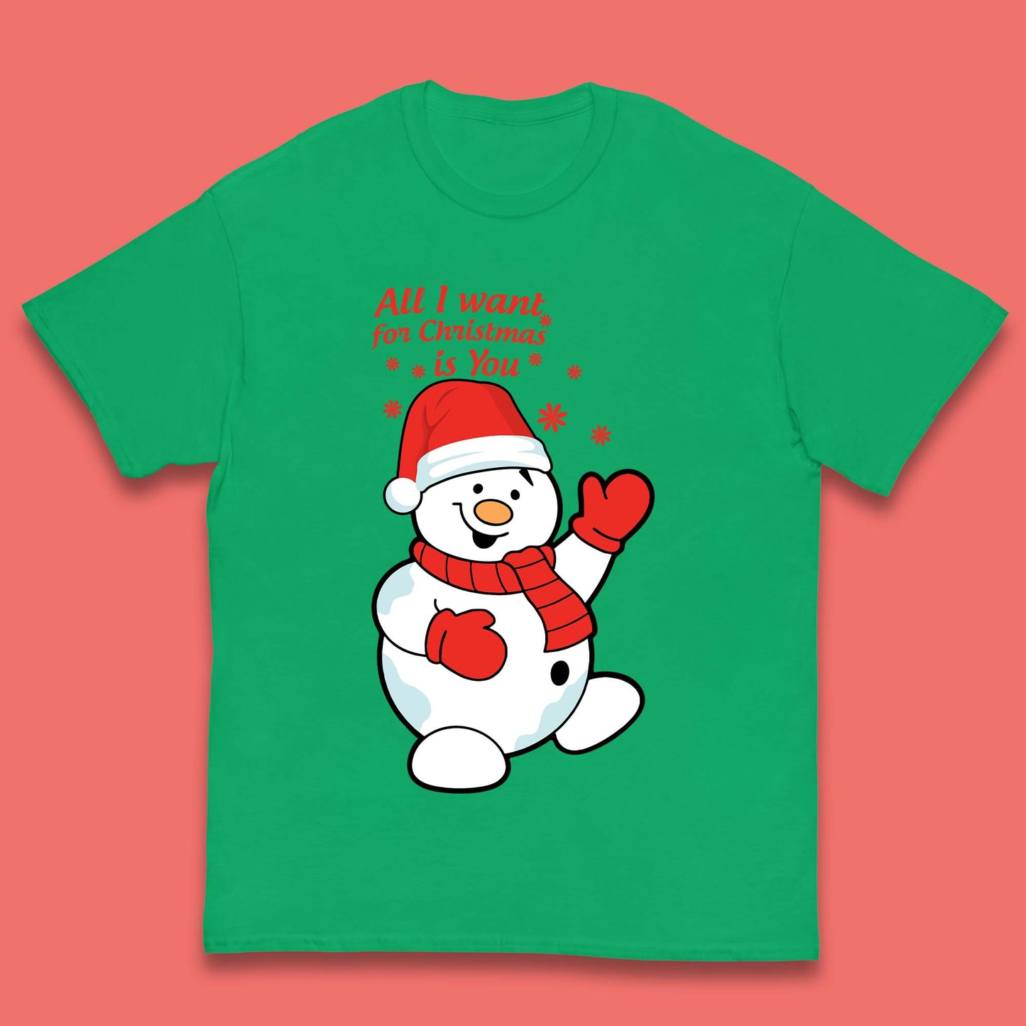Snowman Christmas Kids T-Shirt