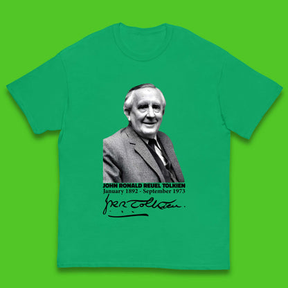 John Ronald Reuel Tolkien Signature Kids T-Shirt