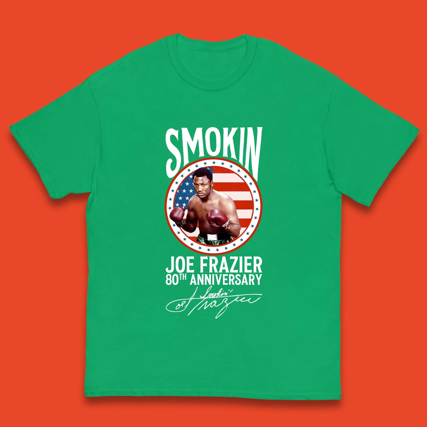 Smokin Joe Frazier 80th Anniversary Kids T-Shirt