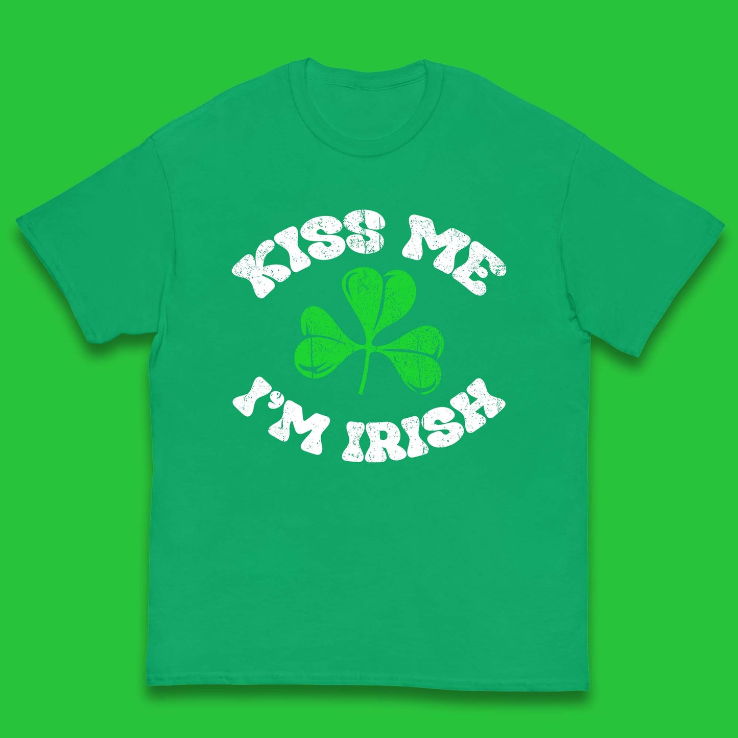Kiss Me I'm Irish St. Patrick's Day Kids T-Shirt