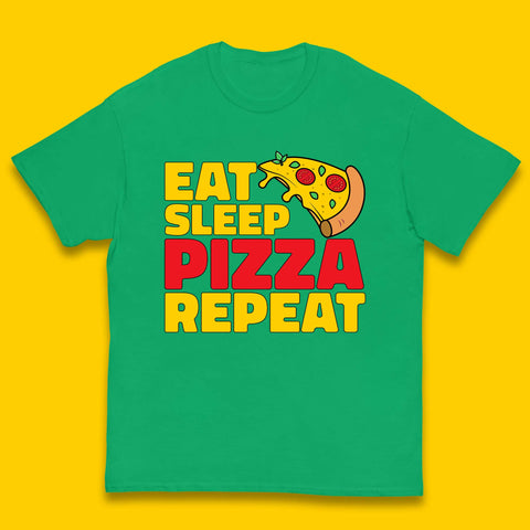 Eat Sleep Pizza Repeat Kids T-Shirt