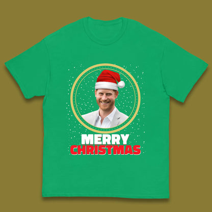 Prince Harry Christmas Kids T-Shirt