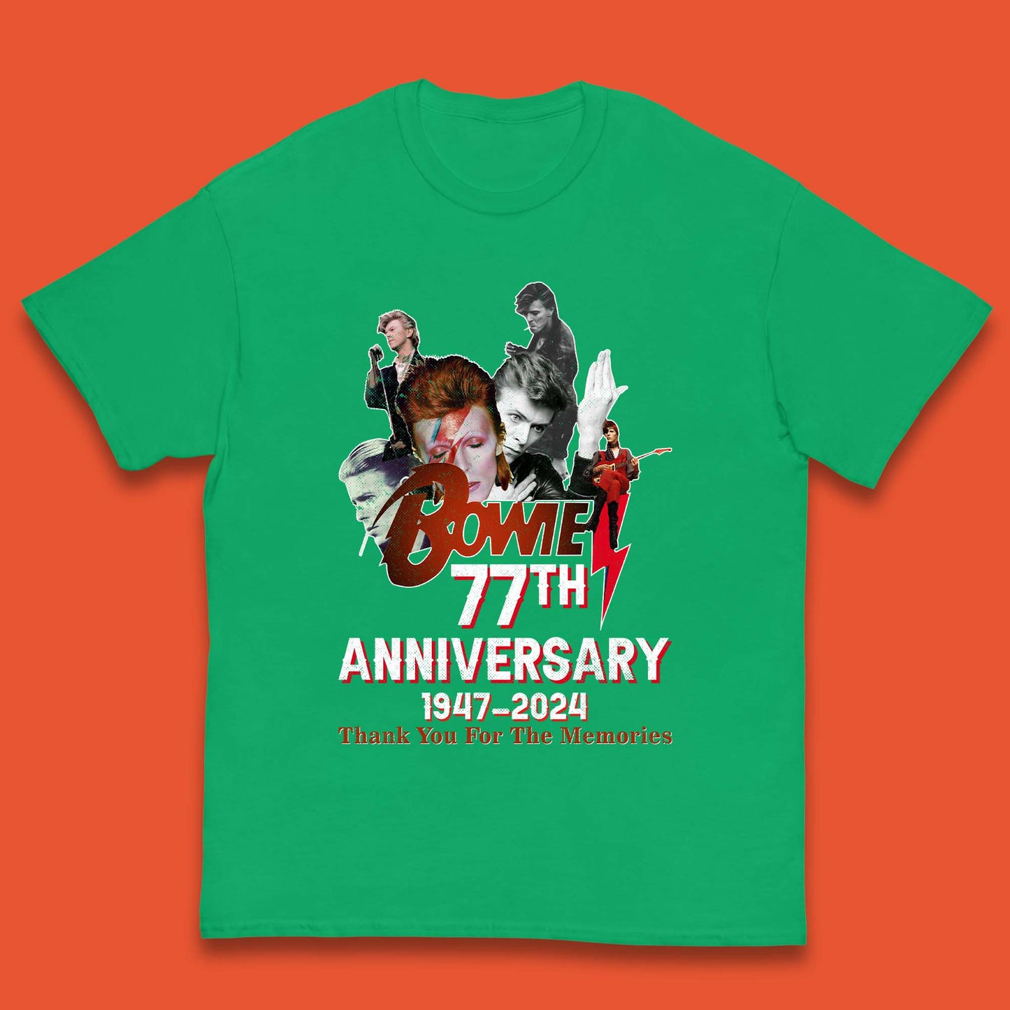 Bowie 77th Anniversary Kids T-Shirt