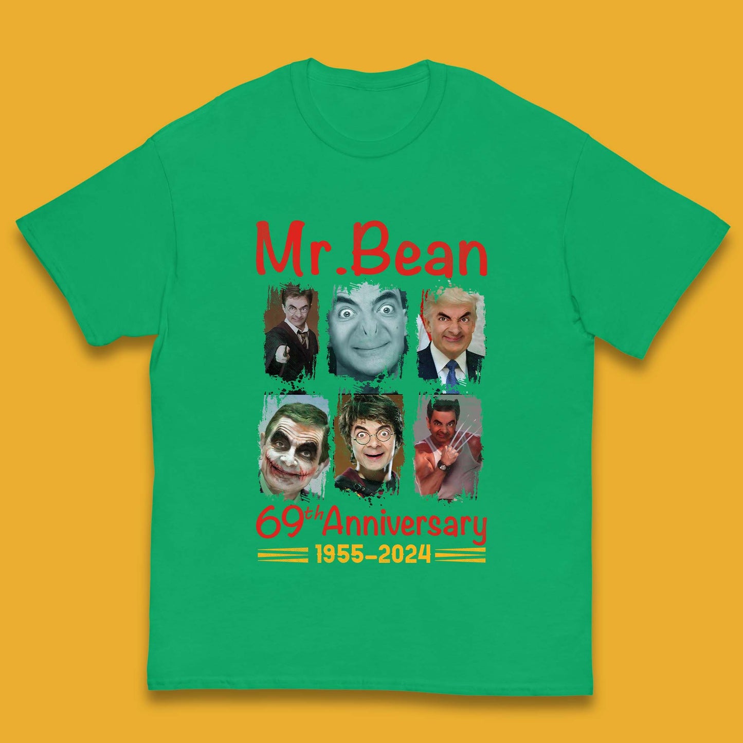 Mr. Bean 69th Anniversary Kids T-Shirt