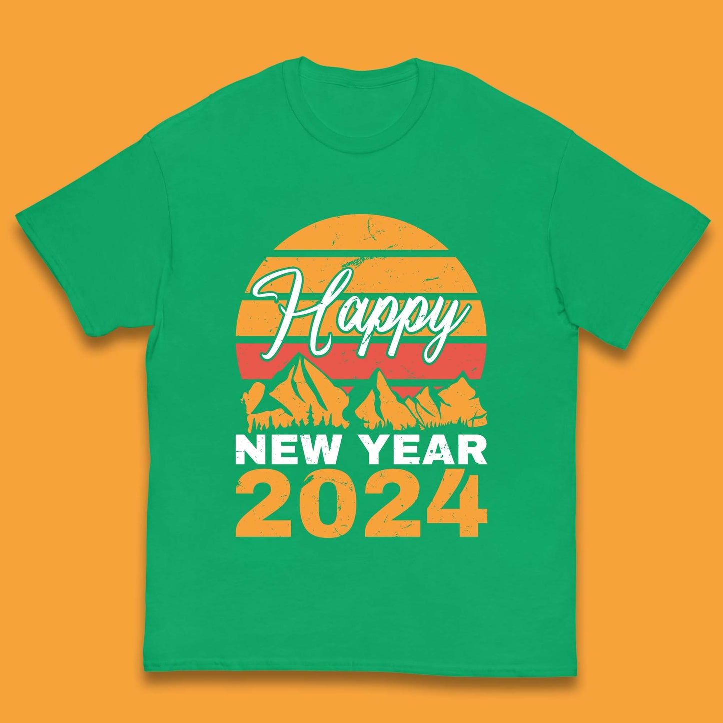 Happy New Year 2024 Camping Camping Kids T-Shirt