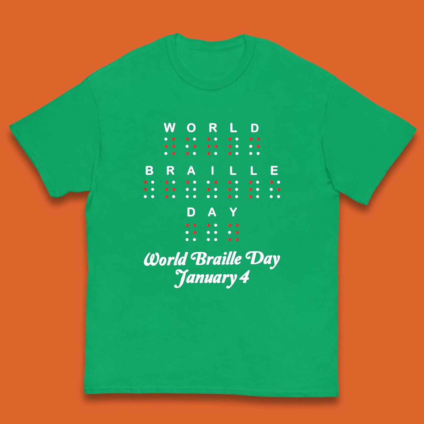 World Braille Day Kids T-Shirt