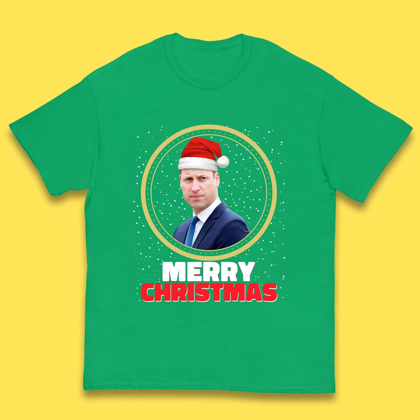 Prince William Christmas Kids T-Shirt