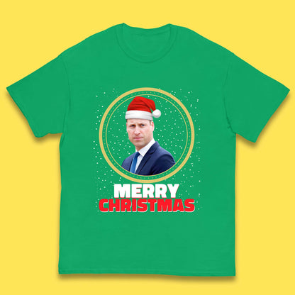 Prince William Christmas Kids T-Shirt