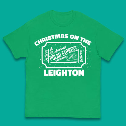 Polar Express Christmas Train Kids T-Shirt