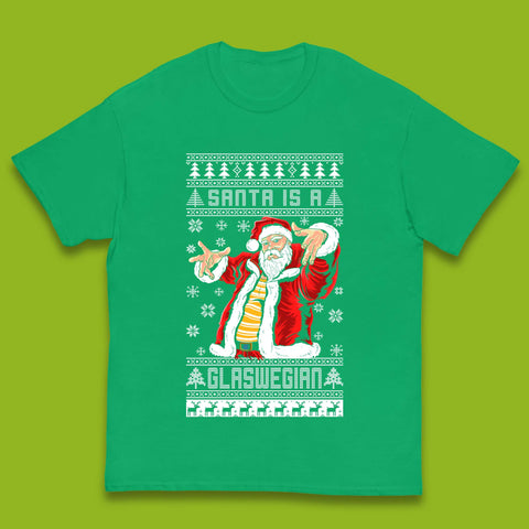Santa Is A Glaswegian Christmas Kids T-Shirt