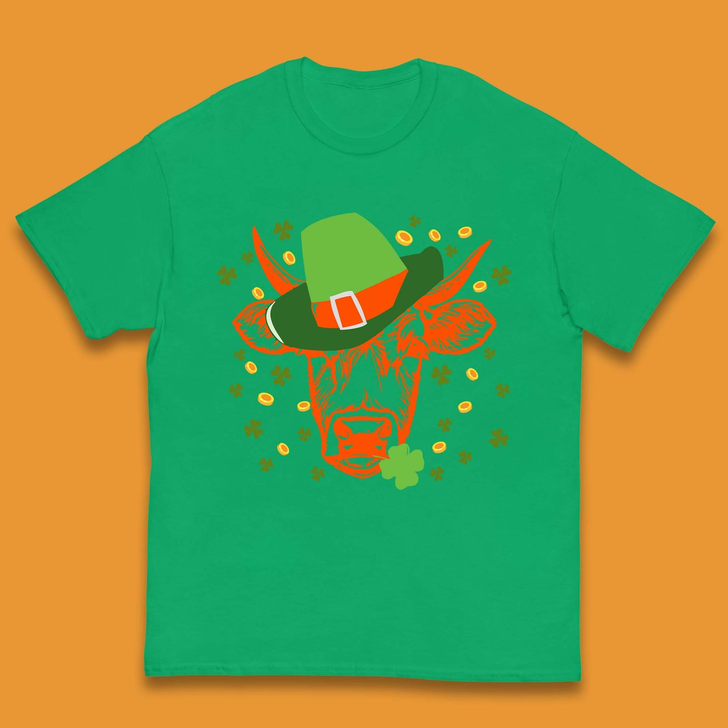 St Patrick's Cow Kids T-Shirt