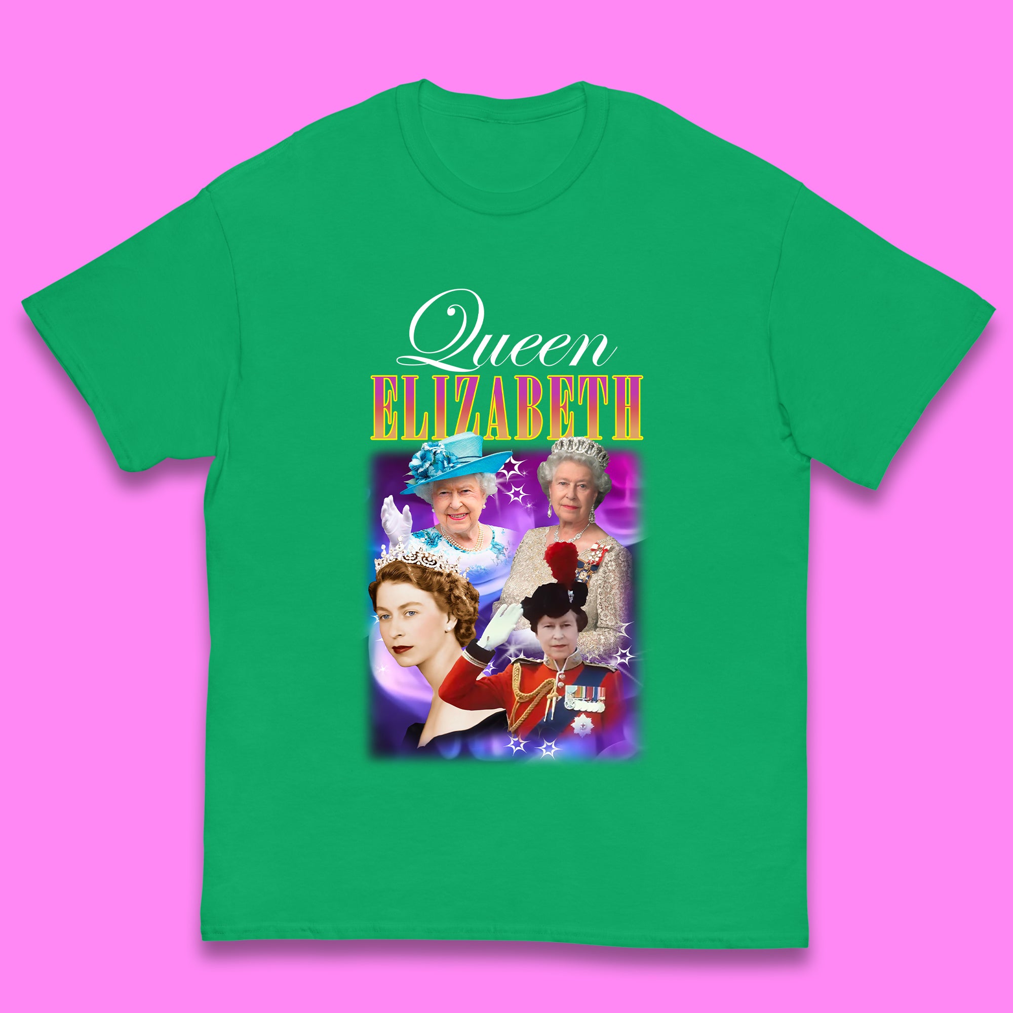 Queen Elizabeth Kids T-Shirt