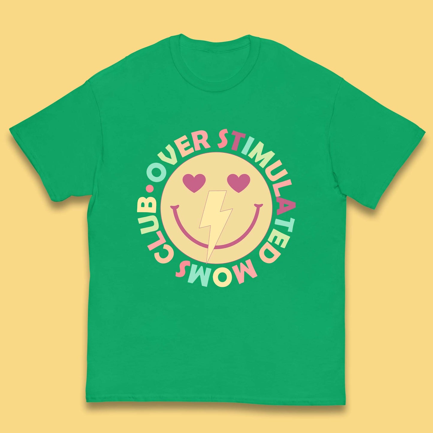 Over Stimulated Moms Club Kids T-Shirt
