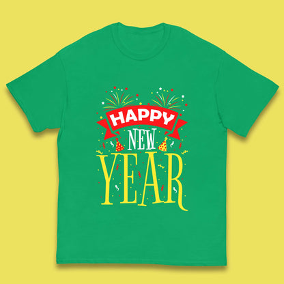 Happy New Year Celebrations Kids T-Shirt