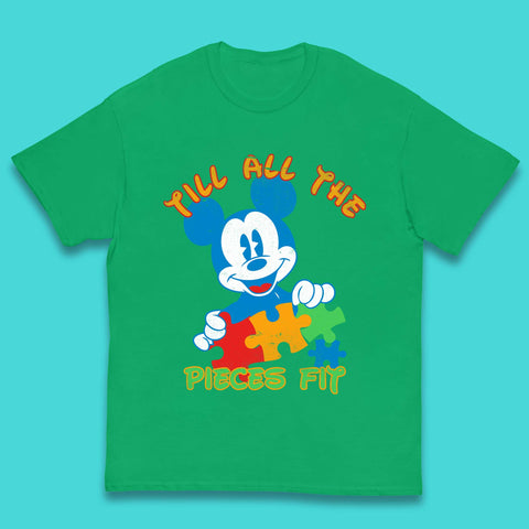 Autism Mickey Mouse Kids T-Shirt