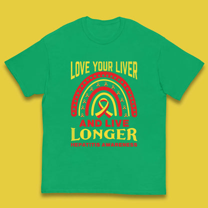 Hepatitis Awareness Kids T-Shirt