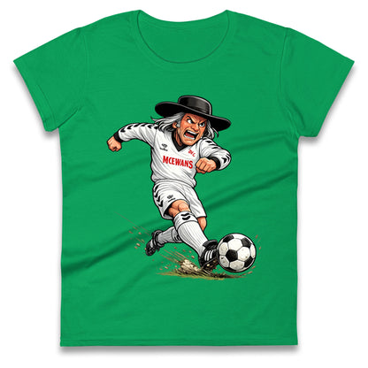 Classic Darlington Football Ladies T Shirt