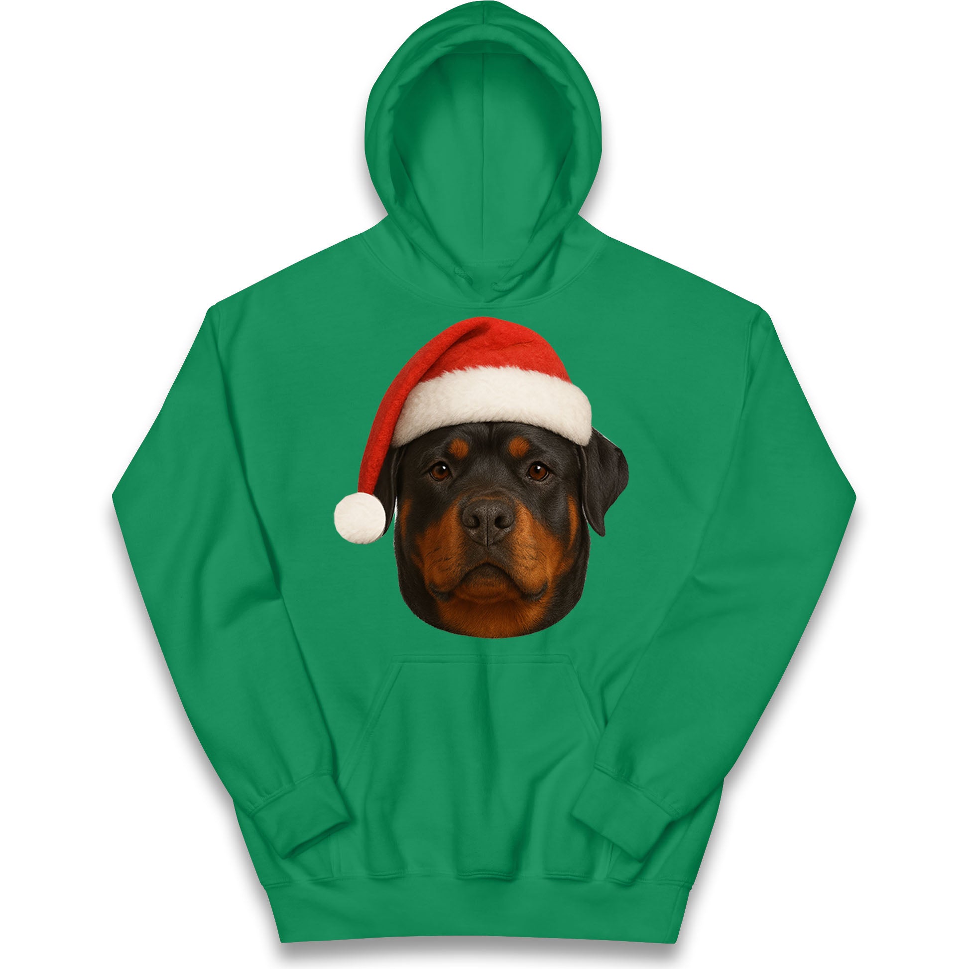 Rottweiler Christmas Kids Hoodie