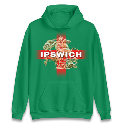 Ipswich St George & The Dragon Unisex Hoodie