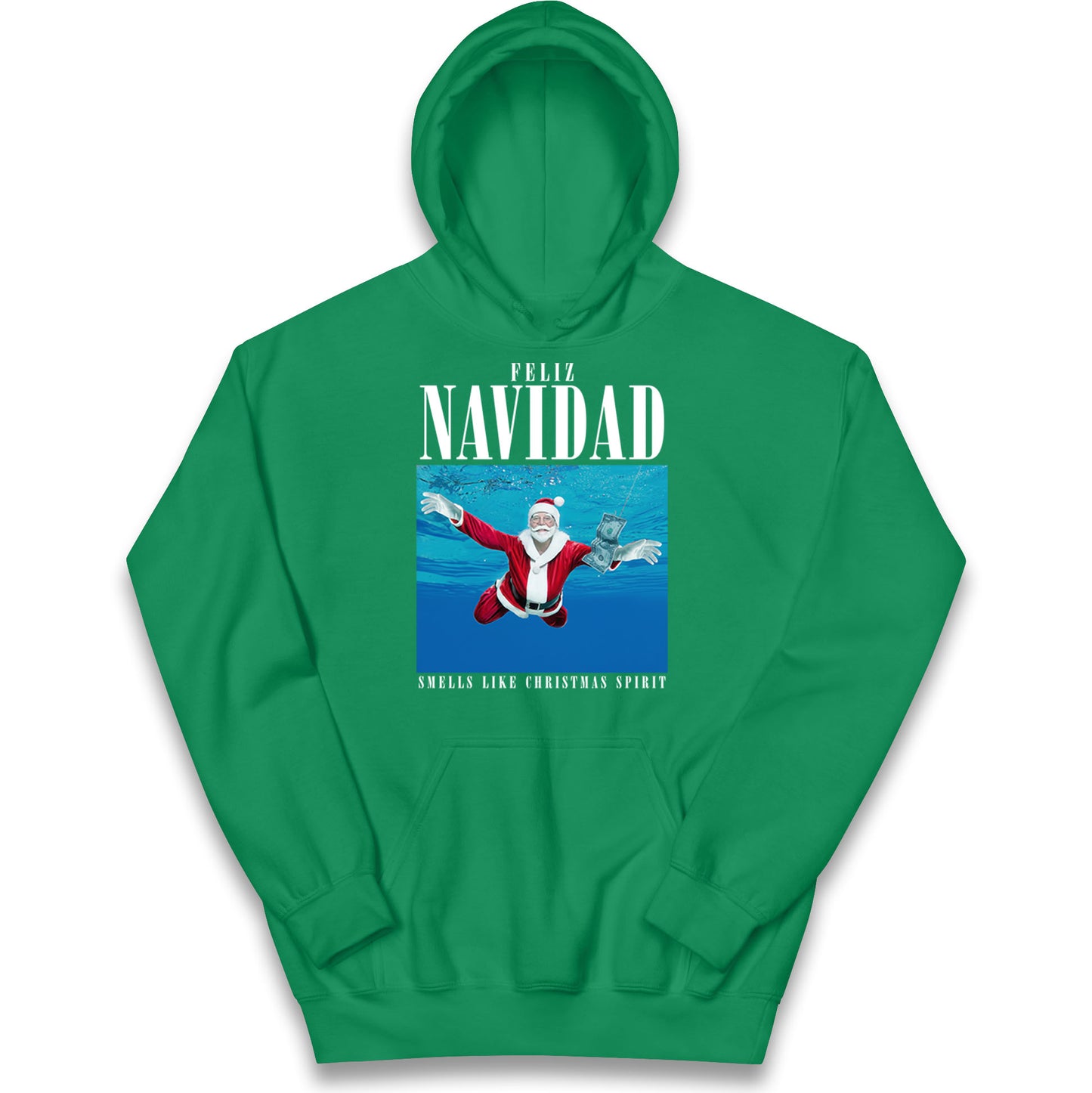Nirvana Christmas Kids Hoodie