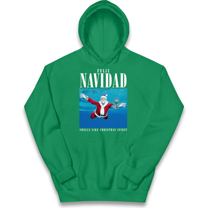 Nirvana Christmas Kids Hoodie