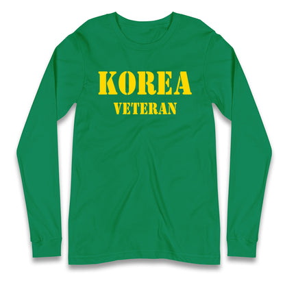 Korea Veteran Longsleeve T Shirt