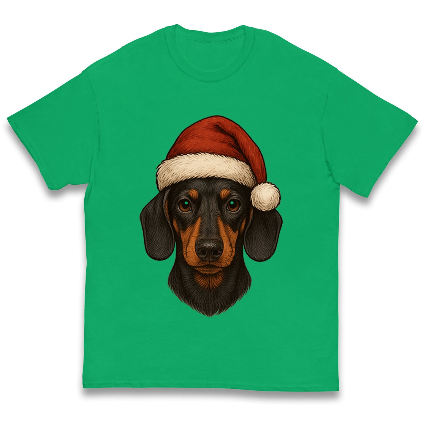 Dachshund Christmas Kids T Shirt