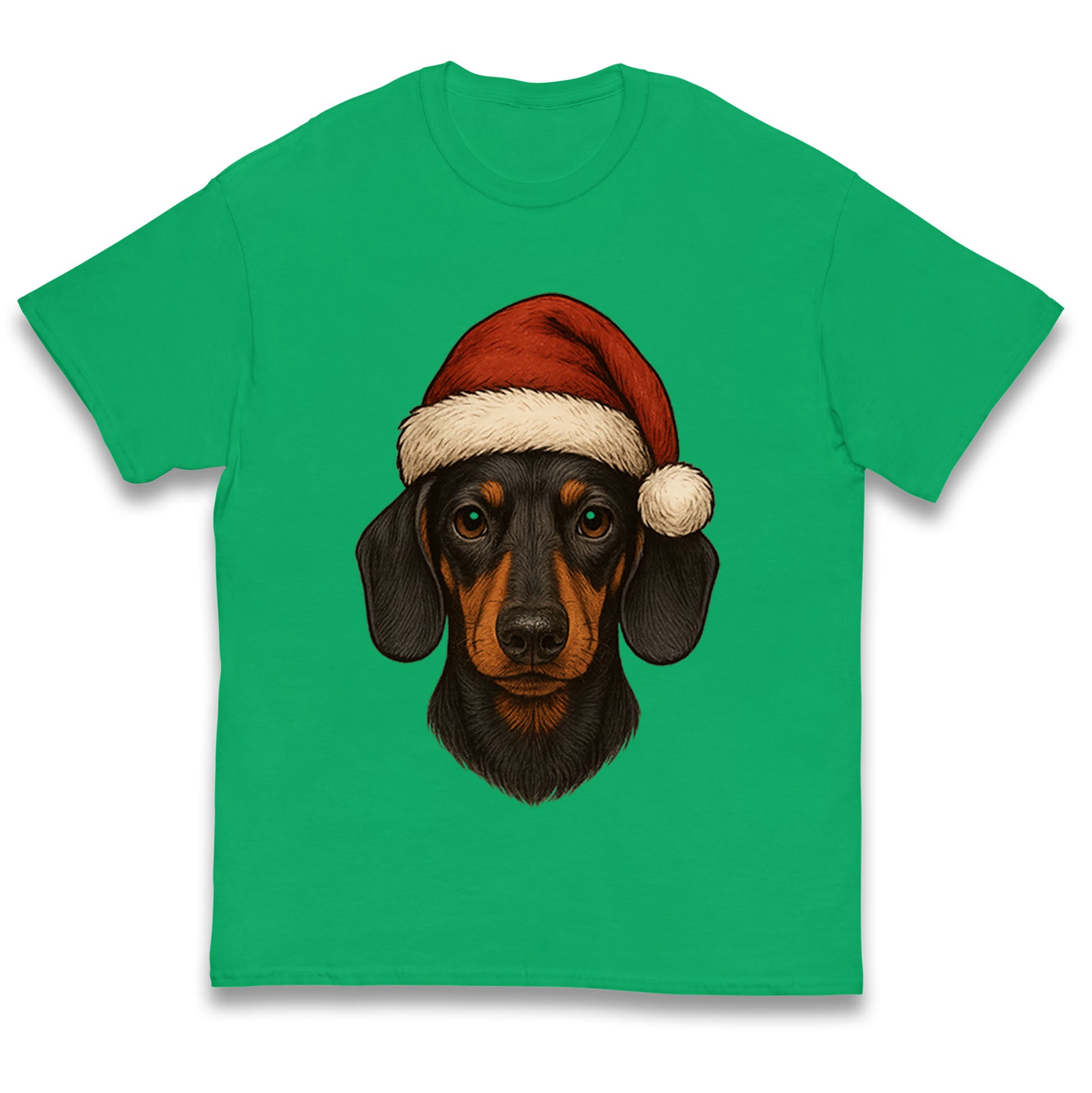 Dachshund Christmas Kids T Shirt